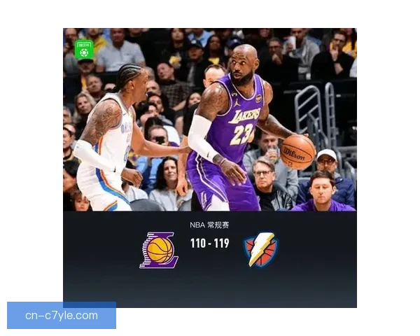 雷霆七人上双主场力克湖人